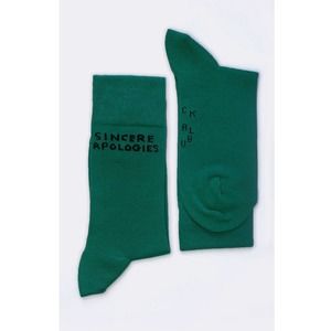 NWT SOCKSIAL CLUB X DAVID SHRIGLEY “Sincere Apologies” Socks